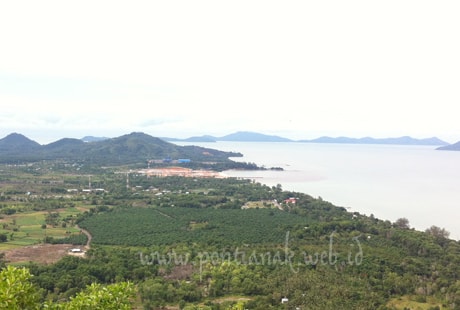 Panorama Keindahan Alam dari Tanjung Bajau menuju ke Rindu Alam